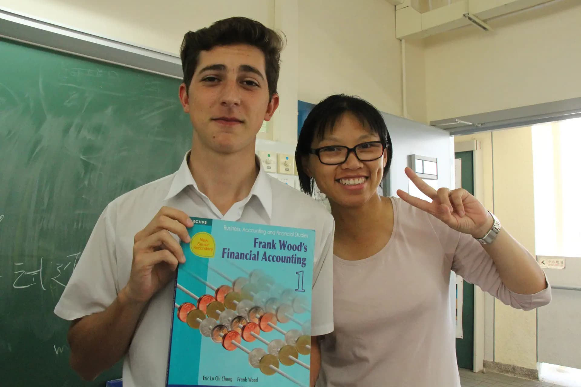Nicola Zini Y Psc Nh 2013 Hkg Hong Kong Studente Classe Scuola Lavagna Pag Programma Orizzontale