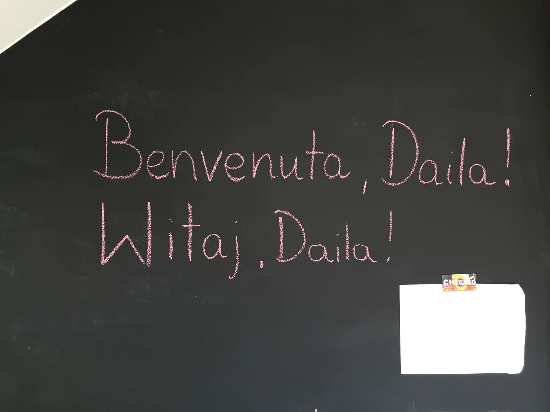 Daila Ferroni Y Psc Nh 2018 Pol Polonia Cartello Benvenuto Pag Paese Orizzontale