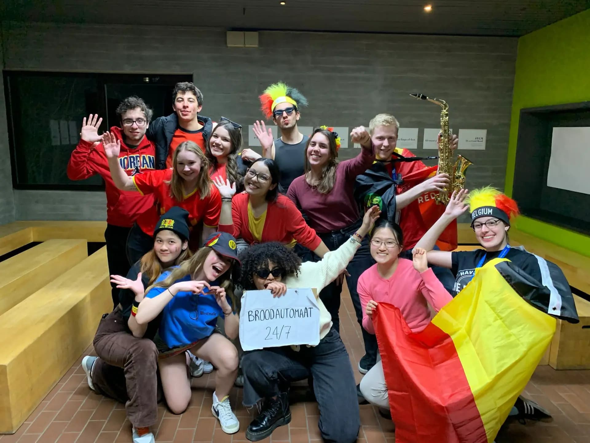 Daniele Guglielmi Smbf L22 Belgio Bfl Studente Gruppo Bandiera Interno Pag Programma Orizzontale