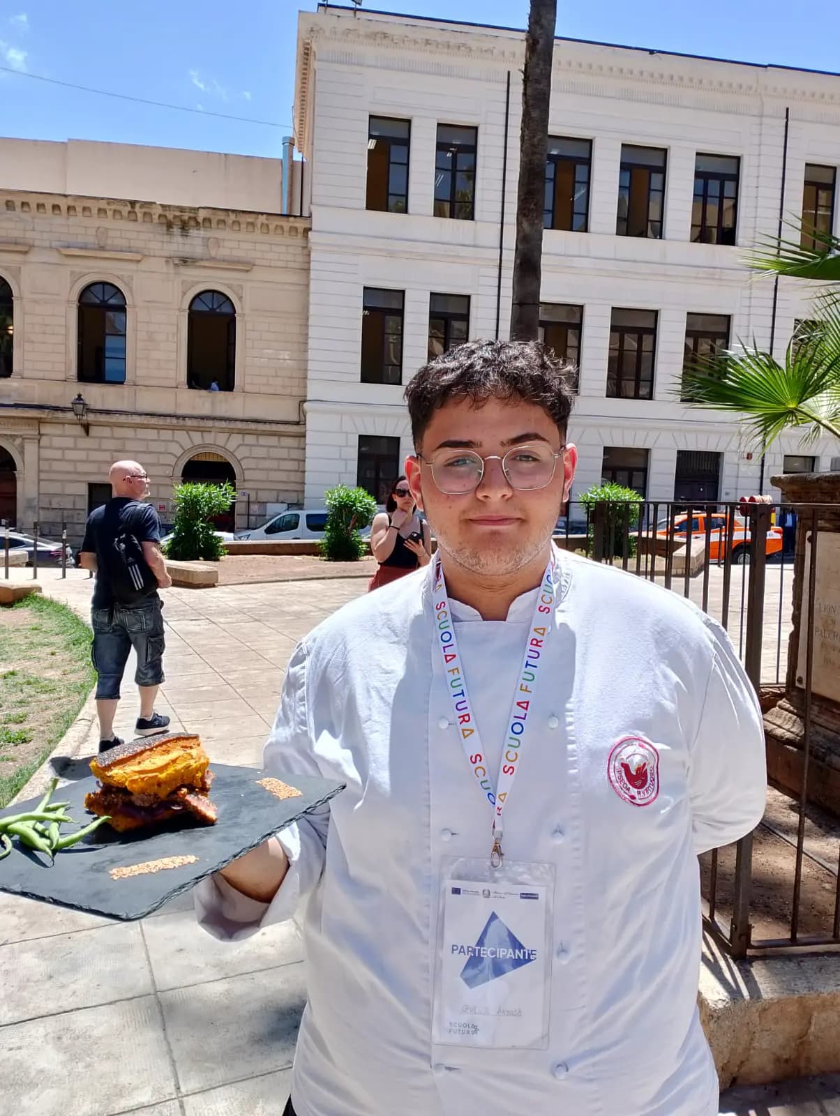 Andrea Cavaliere Cl Salerno, Tr Bfl 2023 Belgio Bfl Studente Primo Piano Cucina Pag Programma Orizzontale