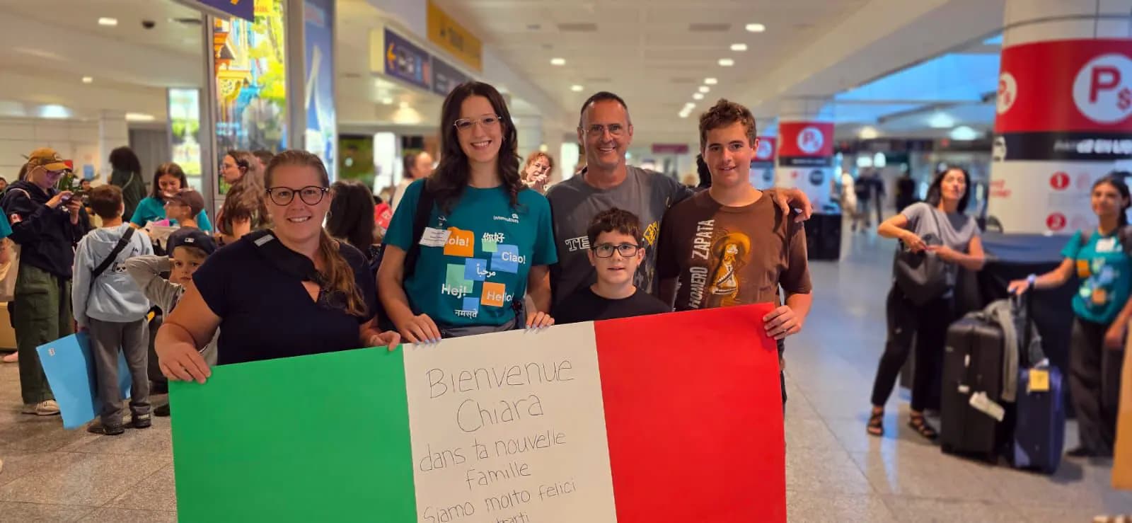 Chiara Vanin Y Psc N H25 Can Cl Treviso (19) Canada Francofono Bandiera Famiglia Ospitante Pag Programma Orizzontale