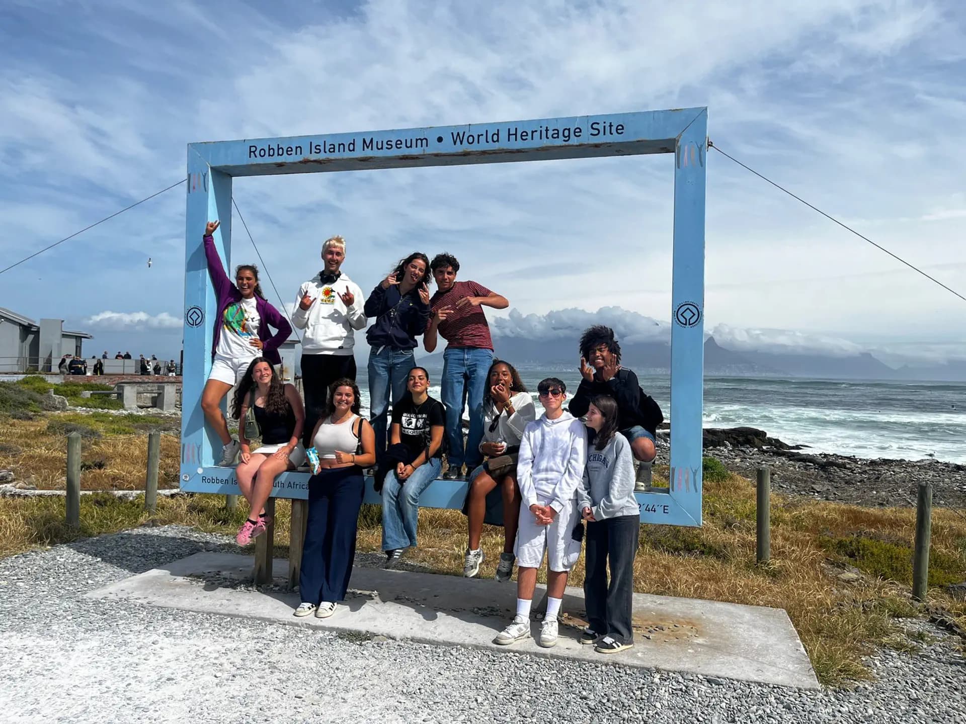 Edoardo Daffara Yp 2024 Gra Sudafrica Studente Gruppo Paesaggio Mare Pag Paese Orizzontale