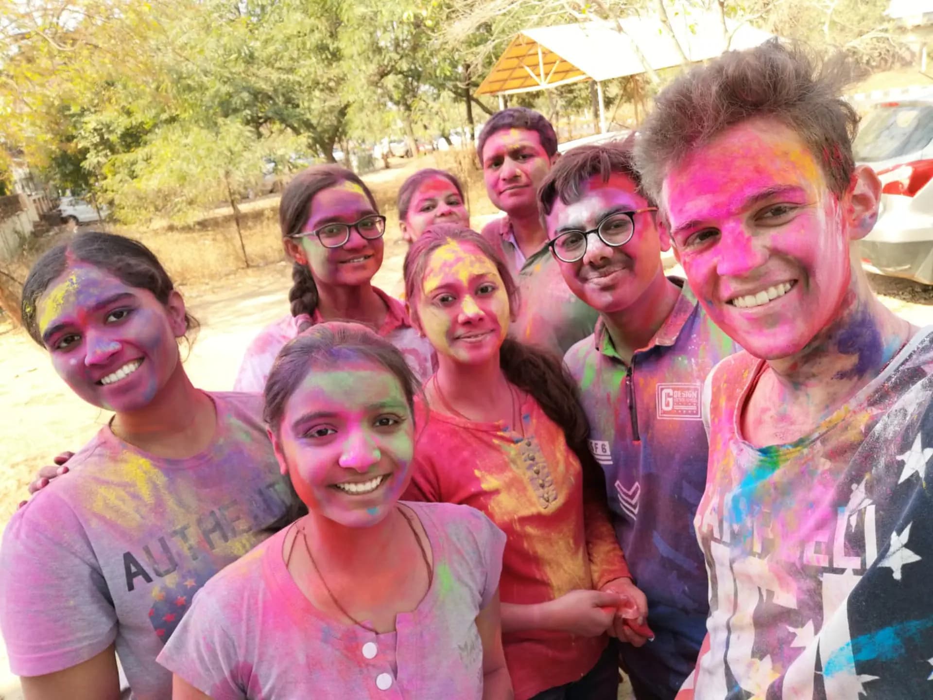 Gabriele Quaranta Ypbsind 2019 India Studente Tipico Festa Gruppo Pag Programma Orizzontale