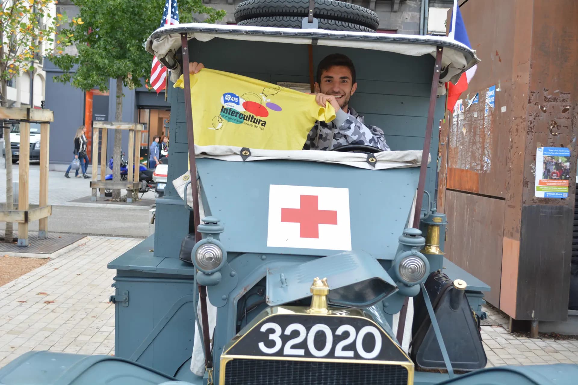 Diamantino Caribé, Mark Y Psc N H2014 Fa Francia Studente Ambulanza Afs Pag Paese Orizzontale