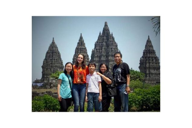 Viola e famiglia a Bali