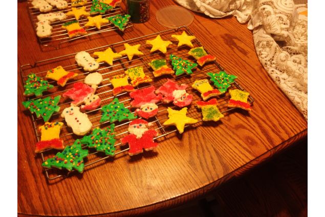 Biscotti di Natale fatti con mia madre, una giornata intera di lavoro!