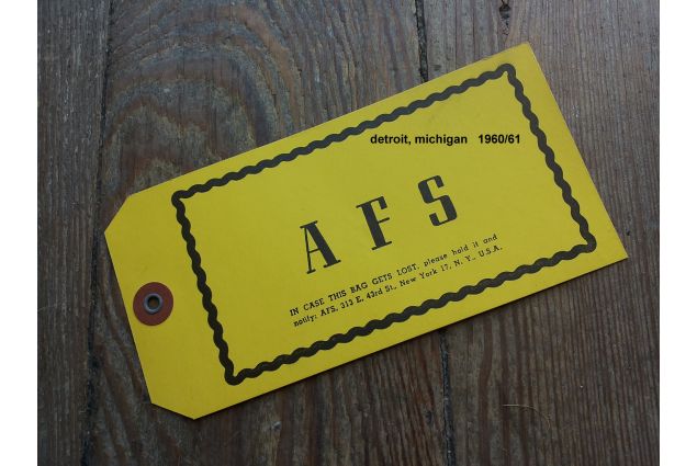L'etichetta di Anna, nel 1960