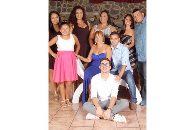 Francesco e famiglia