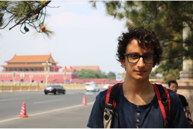 Prima visita di Matteo a Piazza Tiananmen