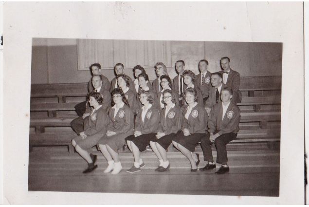 Lo Student Council - Anna è la prima in basso a sinistra